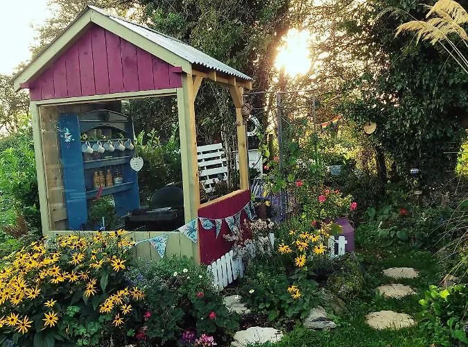 Luxusní stan The Feathers Shepherds Hut *